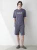 Gelato Pique HOMME Color Rayon Logo Shorts PMCP254221NVYM