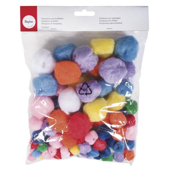 Rayher - Pompons à enfiler