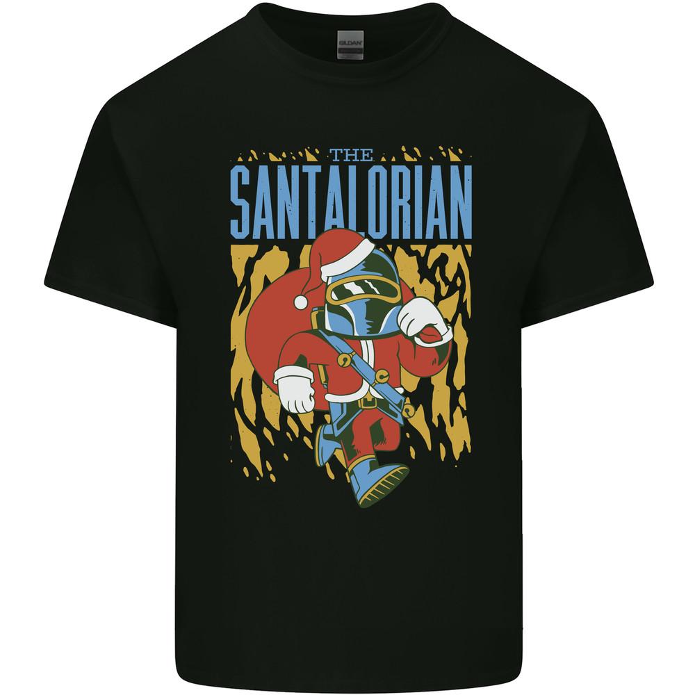 Santalorian Funny Christmas Parody Xmas Mens Light Cotton T-Shirt Unisex T-Shirt L
