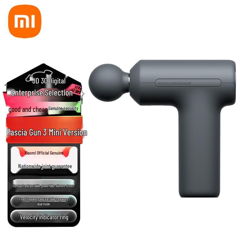 

Xiaomi Mini Fascia Gun 3 CN plug (adapter included)