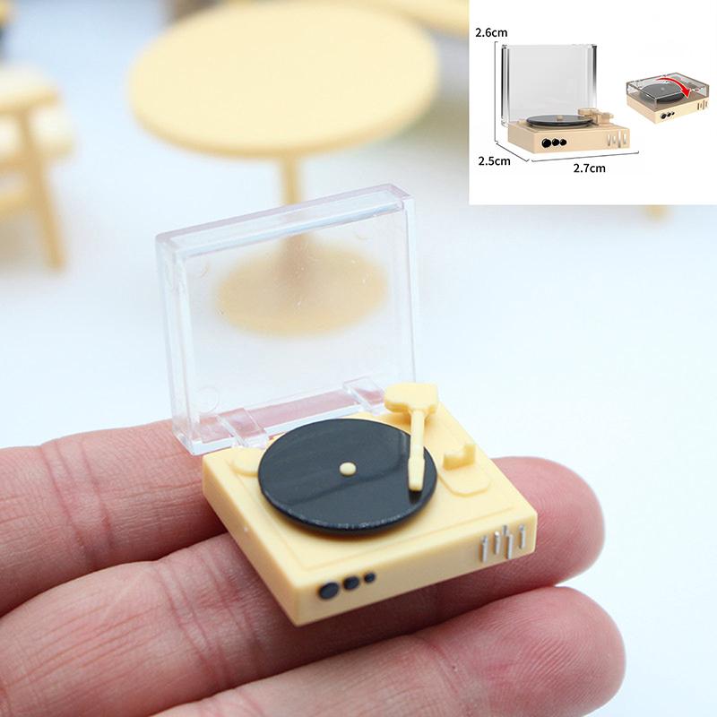 1:12 Dollhouse Miniature Grid Space Mini Juicer Kitchen Supplies Miniature Scene Model Decor Toy Doll House Accessories