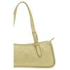Longchamp Looong Letter Logo Adjustable Shoulder Strap Leather Baguette Bag Large Women shoulder bag Pistachio-Green 10369HJI244