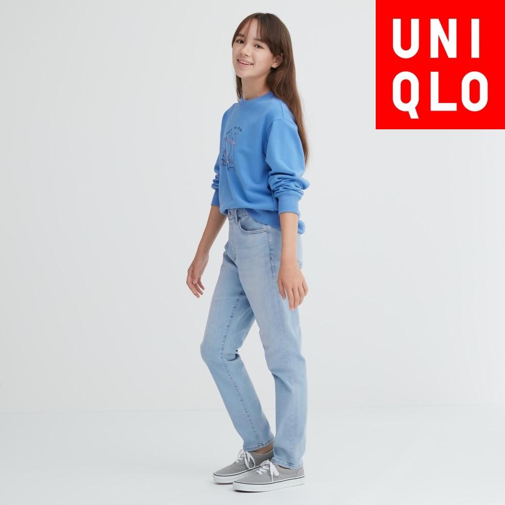 

UNIQLO JAPAN KIDS Ультраэластичные мягкие джинсы из денима без молнии 68 BLUE/110