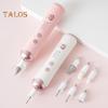 Electric Nail Drill with 8 Drill Bits LED Light USB Rechargeable Modes Adjustable Nail File Machine Portable Acrylic Gel Nail Polish Removal Manicure