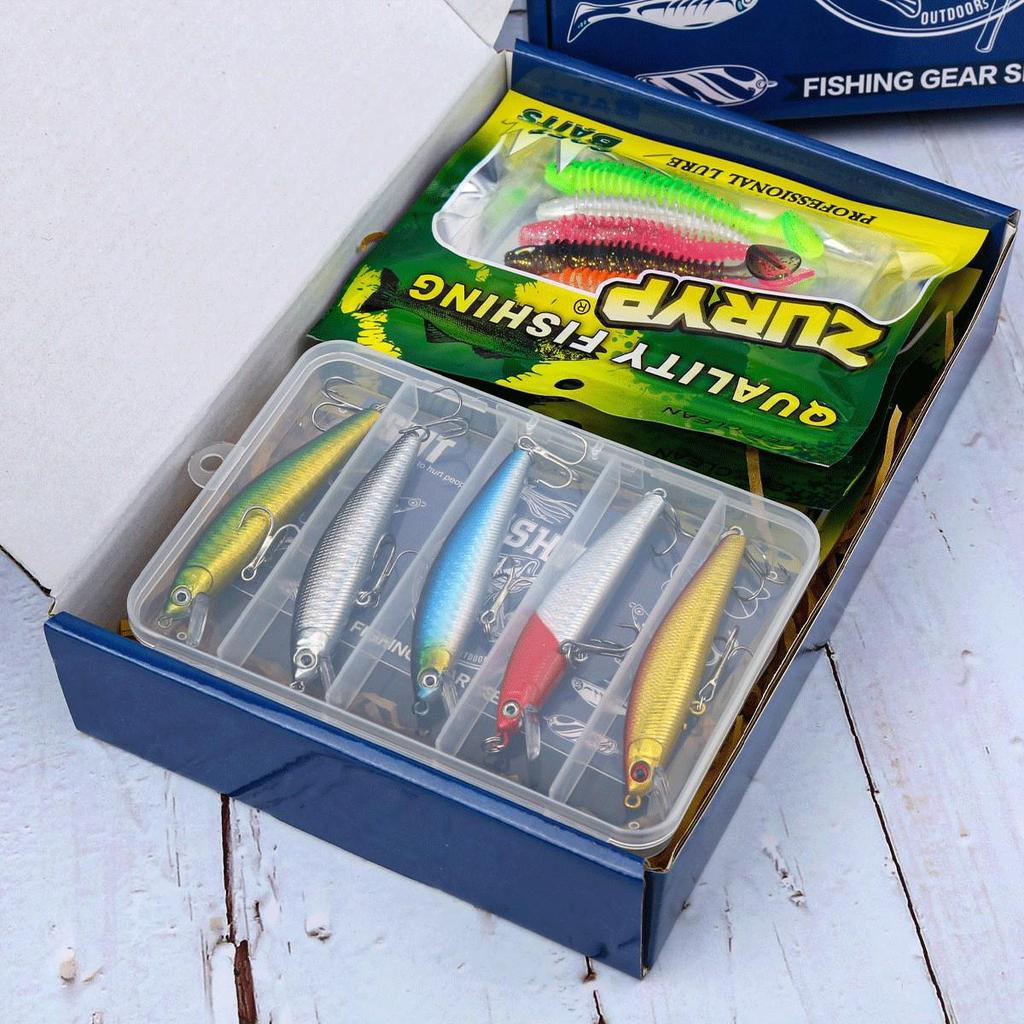Geheimnisvolles Angelköder-Set für Barsch & Forelle - Ultimative Köderbox-Sammlung