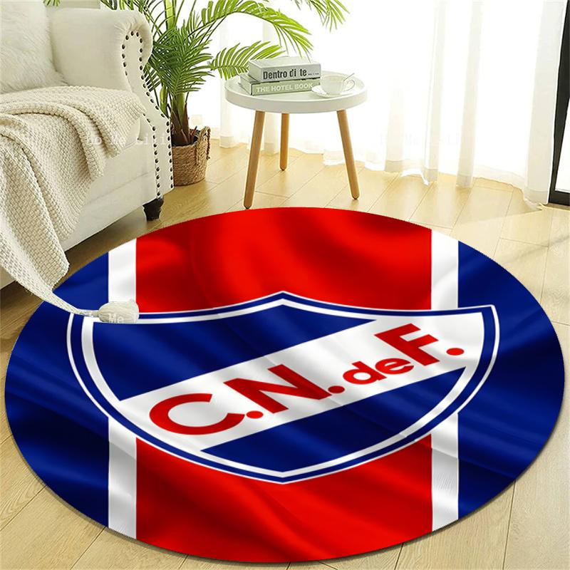 Personalized Club Nacional de Football Round Chair Office Rug - Perfect for Mat, Office Chair & More - Ideal Gift for Birthdays and Holidays