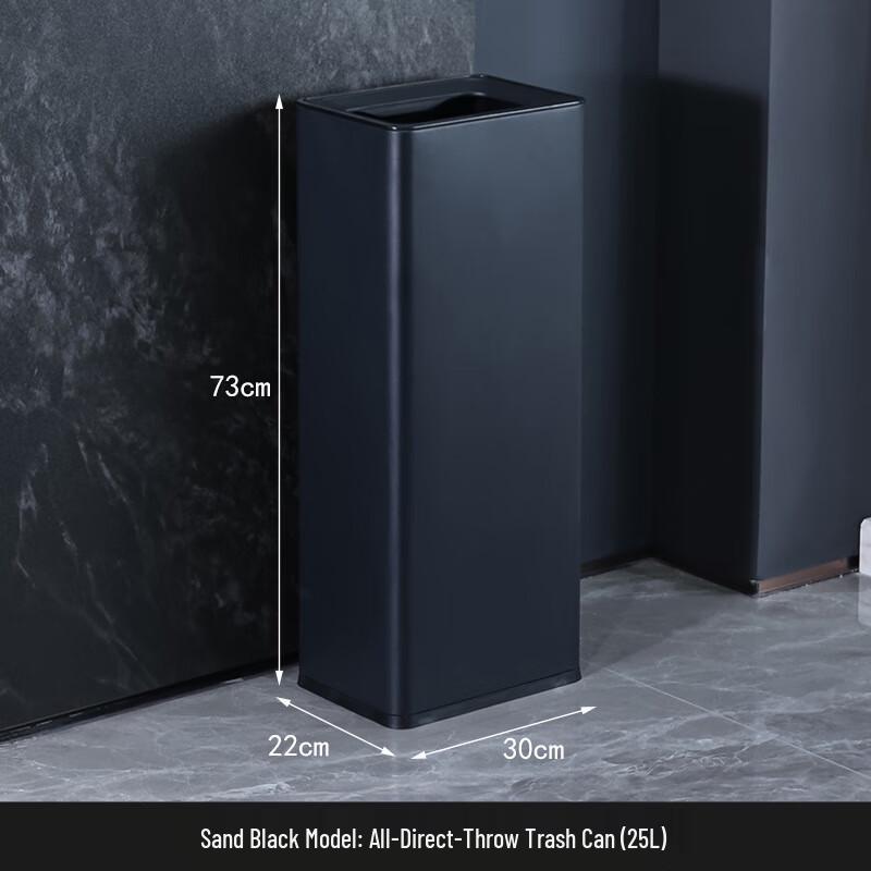 Minggu Stainless Steel Commercial Restroom Trash Can