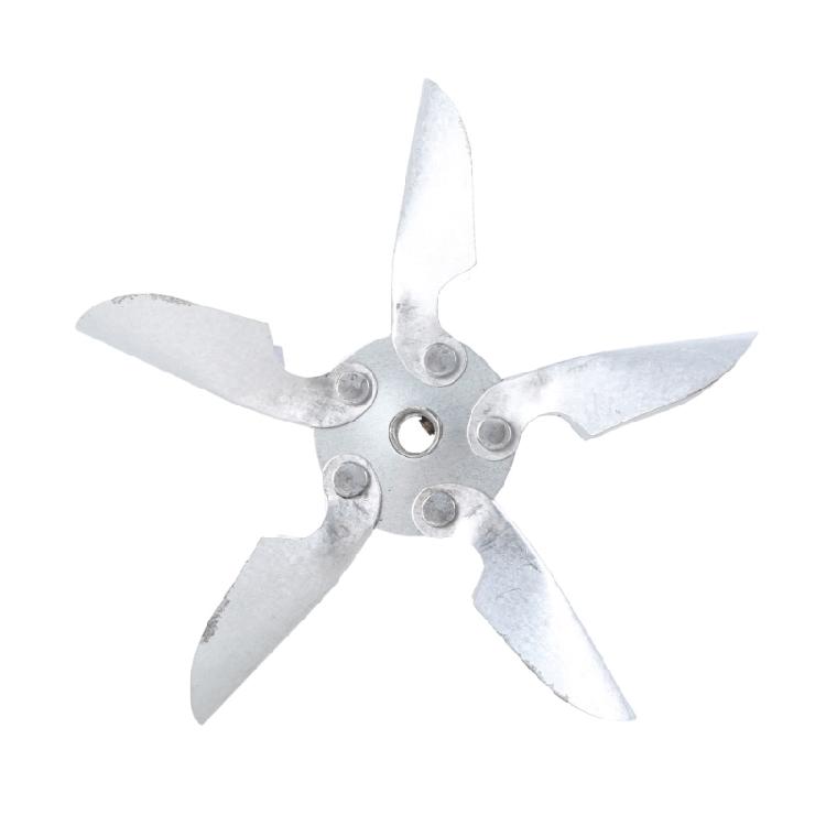 Air Compressor Fan Leaf Heat Dissipation Engineering Fan Leaf Replacement 5 Leaf Fan Leaf 12/15cm