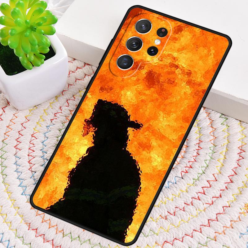 Fire Fighter Hero Phone Case for Samsung Galaxy Note 10 Pro S26 Ultra S23 S24 FE S25 S21 S22 PLUS Shockproof Cove