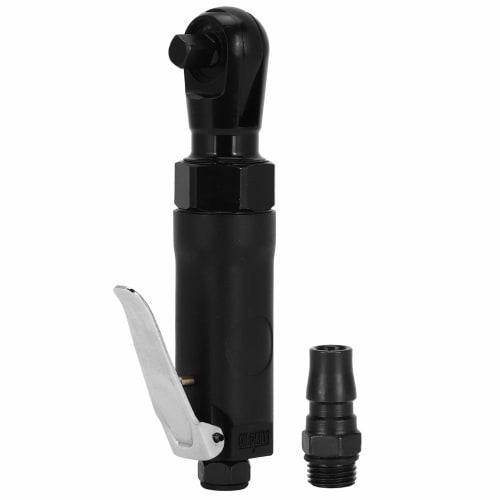3/8" Air Ratchet Wrench, Mini Air Ratchet, Pneumatic, 260 RPM, Auto Repair Tool, Lightweight, Compact, Adjustable