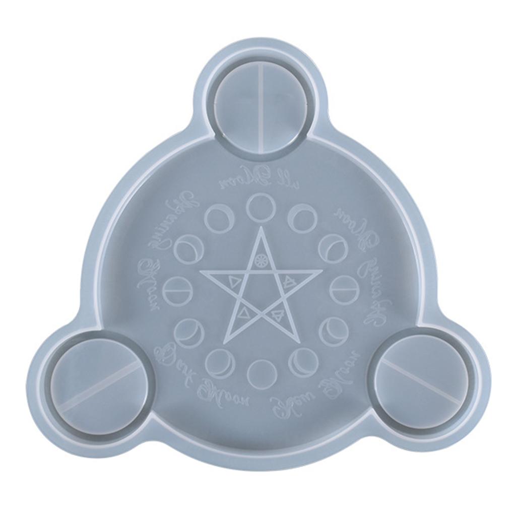 Best Gift for Family or Friend Tarot Candle Holder Making Mold White Kits 1