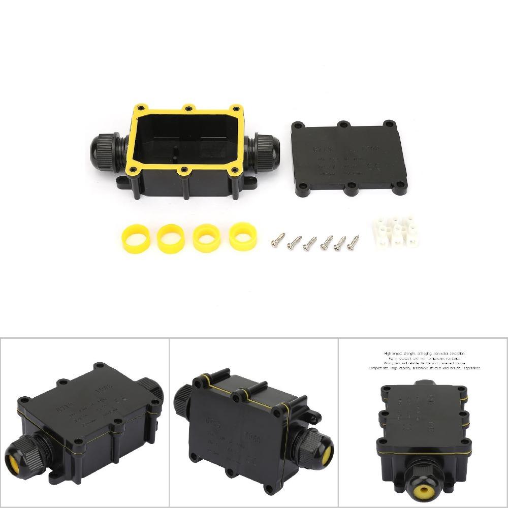 2/3/4 Way Junction Box Wire Range 4-15mm Electrical Enclosure  Electrical Applications