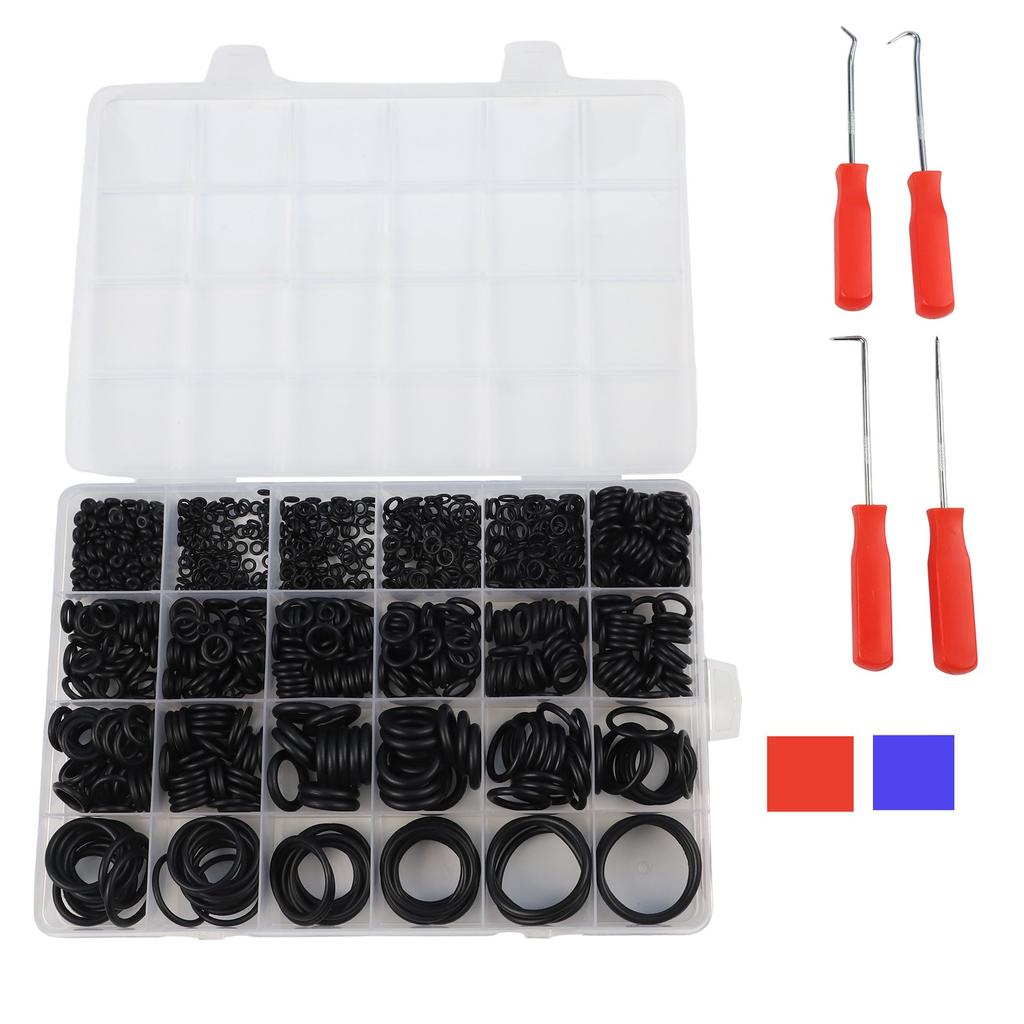 Nitrile Rubber O-ring Kit Sealing Gasket DIY Repair Tools