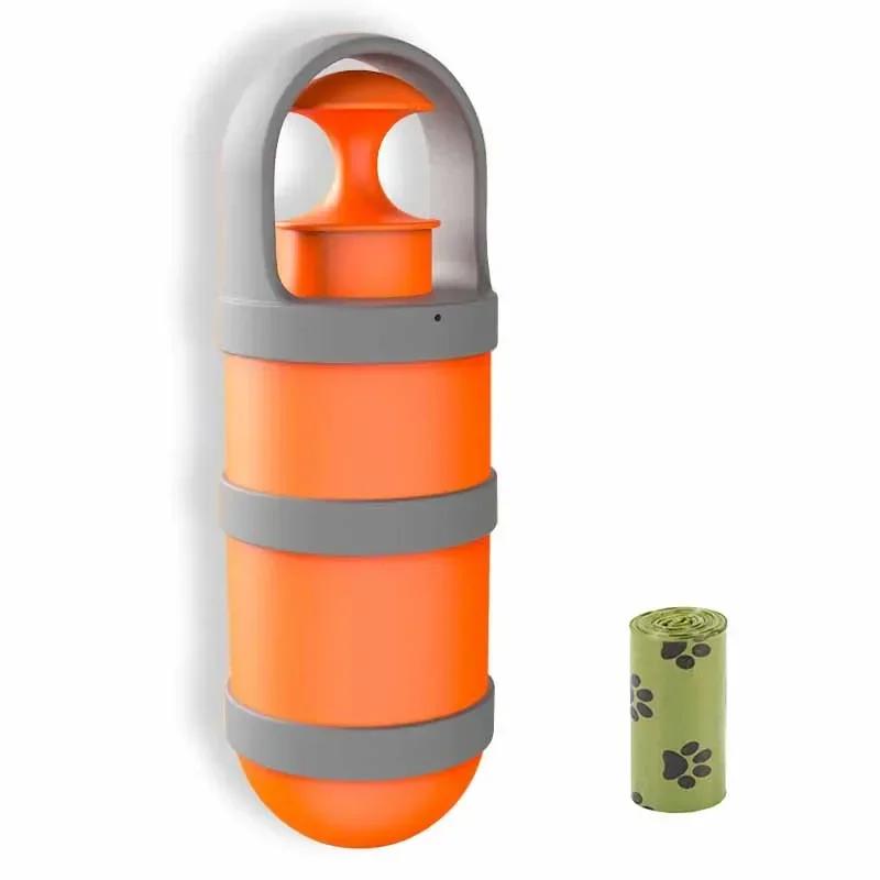 Kotschaufel für Haustiere, berührungsloser Kotschaufel für Haustiere, zum Spazierengehen mit dem Hund, Müllbeutelspender, Hundezubehör