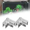 4Pcs Tank Corner Protectors Soft Easy To Use Thick Tight Fit Triangle Keep Safety PVC Transparent Design Fish Tank Protective Covers