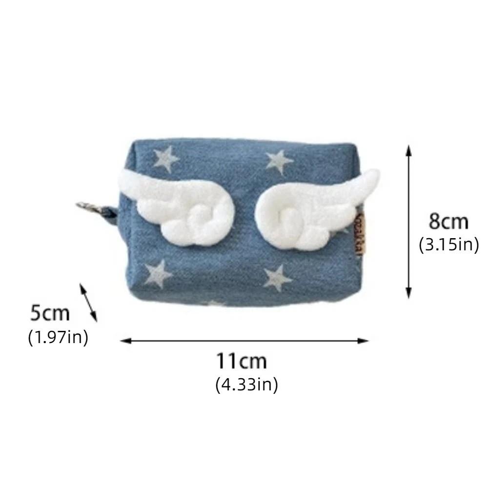 Y2k Korean Style Storage Bag Print Cloth Stationery Bag  Stationery Holder