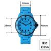 [COPHA] COPHA Watch SWAGGER Unisex Limited Edition Diver's Design Lightweight Durable High-Reading Quartz Official Import Purple