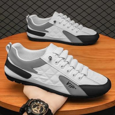 Herrenschuhe Lederschuhe Freizeitschuhe Gummi Abriebfest Herren Sneaker Leicht Outdoor Laufen Herrenschuhe Zapatos Informales De Hombre
