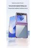 Samsung Z Flip6 Electroplated Full Coverage Drop-proof Case with Integrated Hinge Film