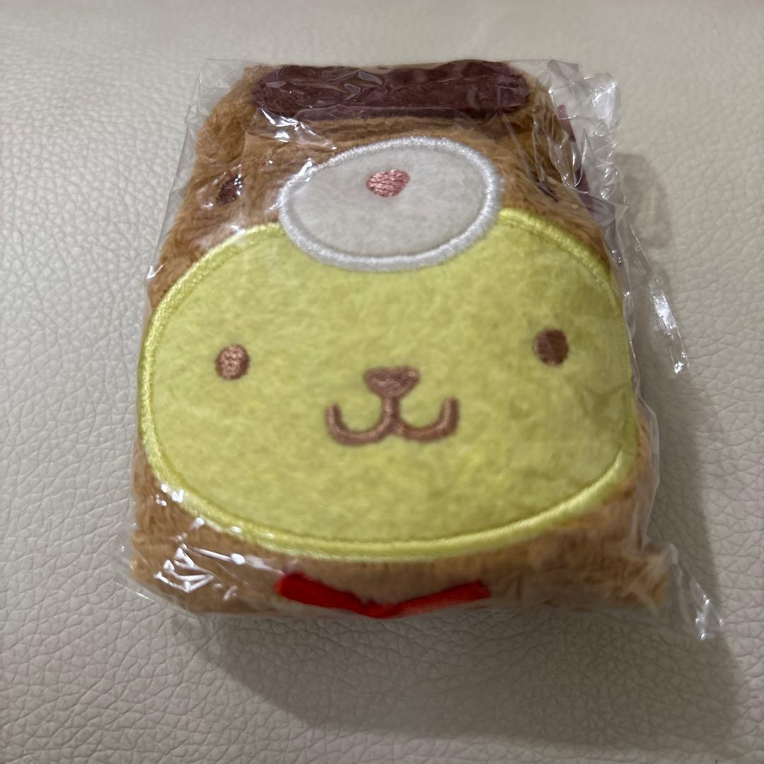 Sanrio fluffy latete mascot pouch