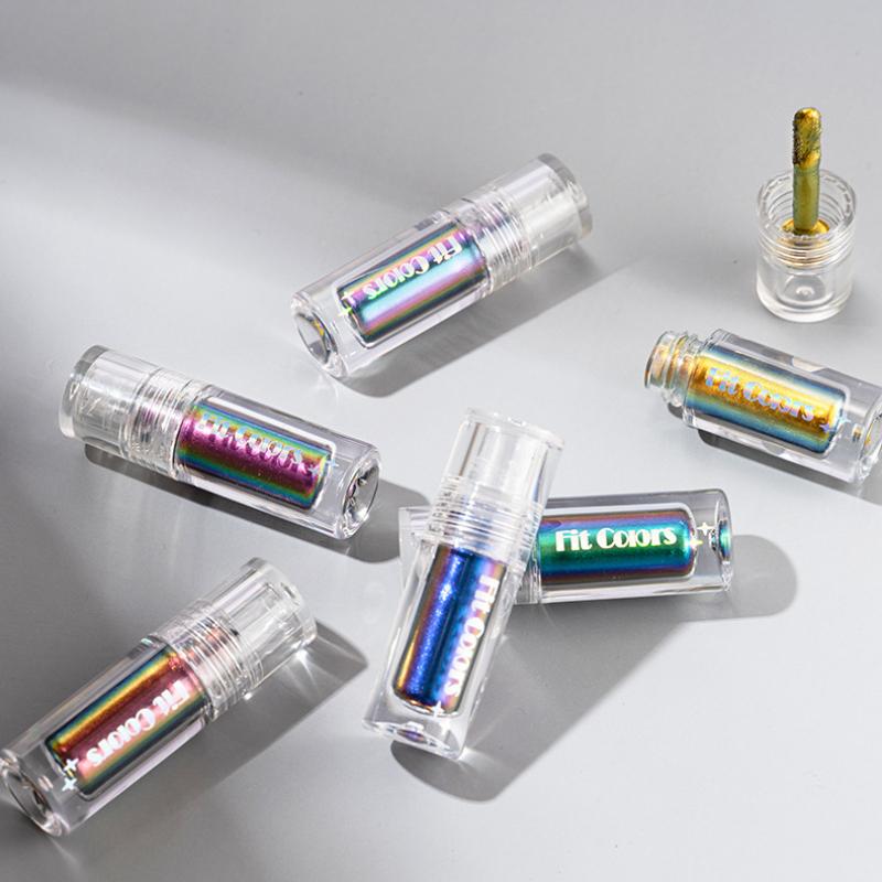 Chameleon Liquid Eyeshadow Stick, Color Gradient Monochromatic High Pigmented Liquid Eyeshadow Stick Makeup