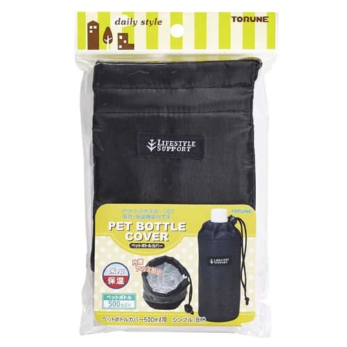 Torne TORUNE PET Bottle Cover, 500ml, Simple (Black) P-3538