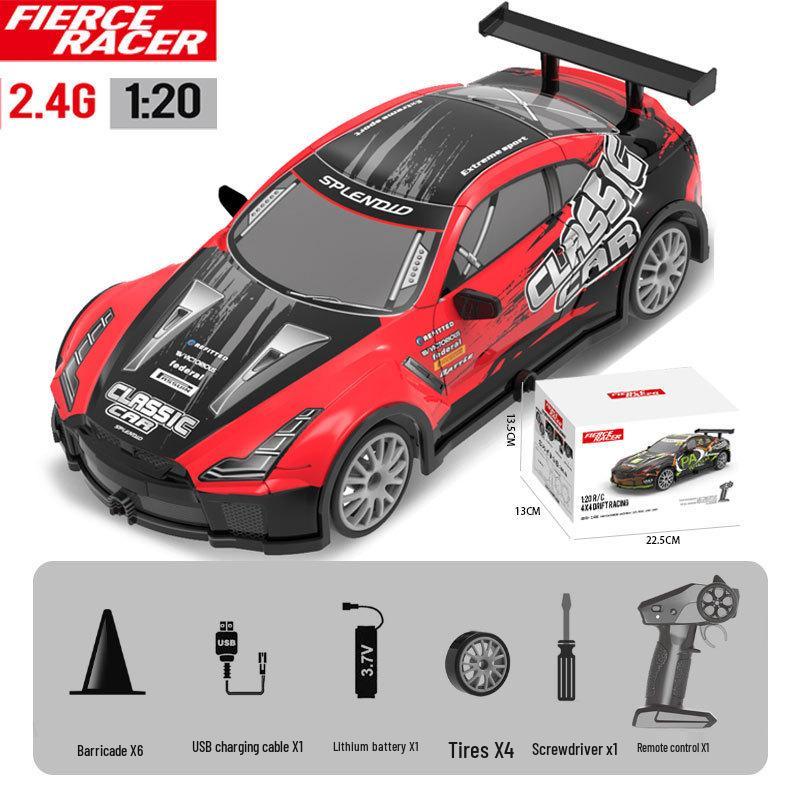 High-Speed Wireless Remote Control Drifting Car - Electric Racing Toy for Kids