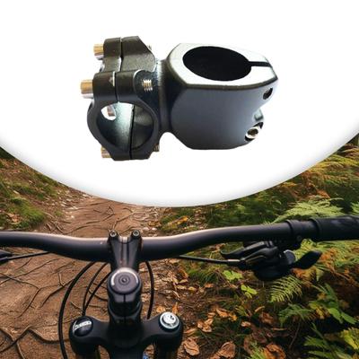 Mountain Bike Stem Handlebar for Most Bicycle Black Repair Replacement