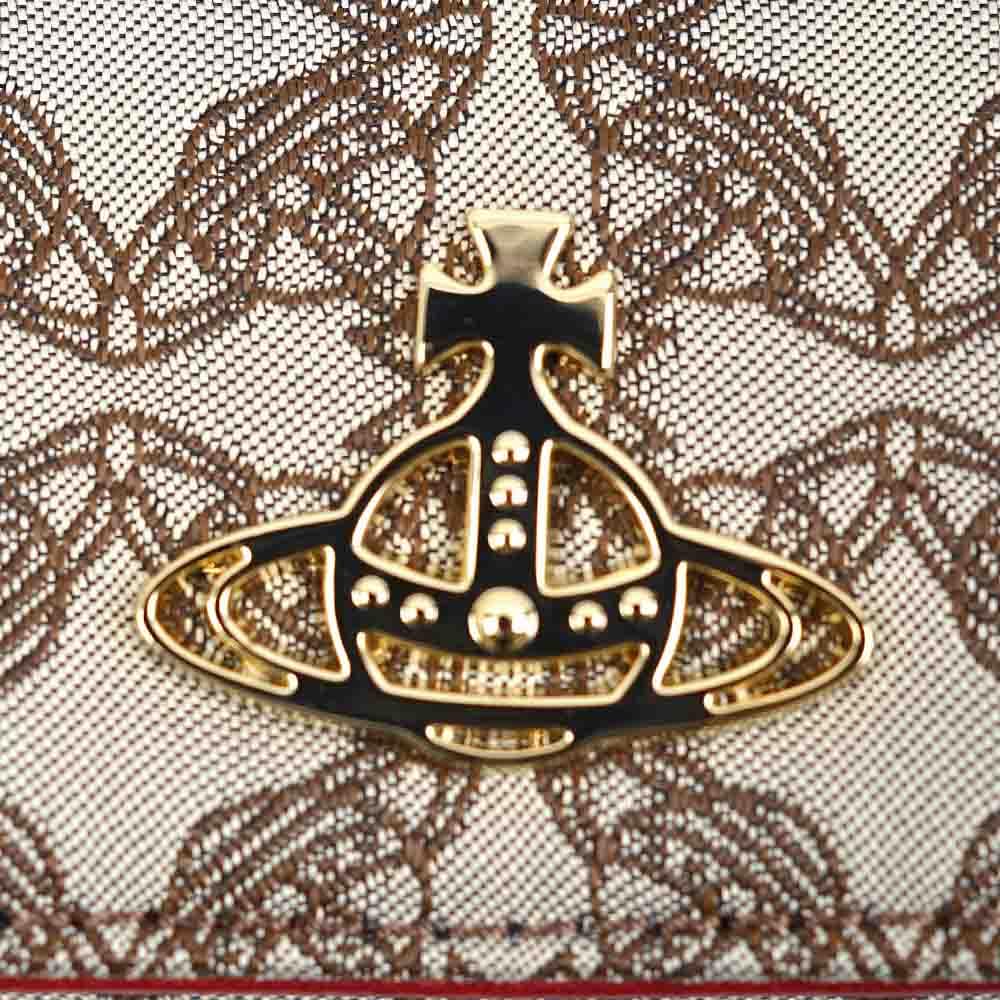 Schlüsseletui braun rot KEY CASE [Vivienne Westwood] 51020001-W0009-O105 [Artikel]