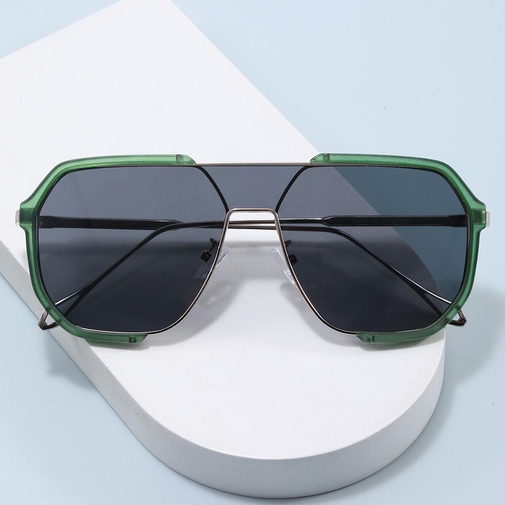 Fashion Polygon Sunglasses UV Protection for Men Women Korean Style Sun Glasses Trendy Unisex Shades