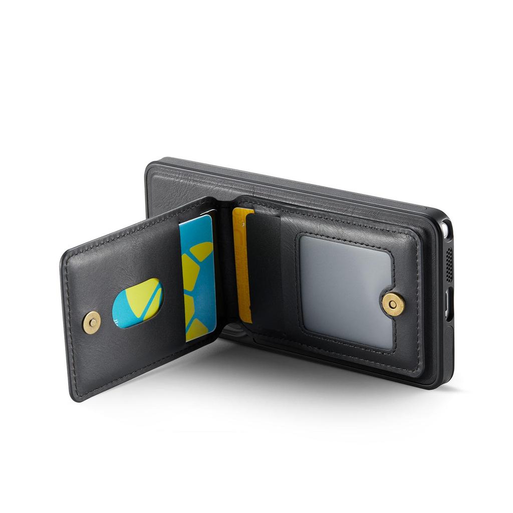 2-in-1 Removable PU Leather Wallet Case Card Slot Holder Phone Back Cover For Samsung Galaxy S26 Ultra S25 S24 Plus Protector Skins Shell