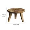 Desktop Decorative Storage Stool Balcony Flower Rack Wooden Flower Pot Stand Garden Ornaments