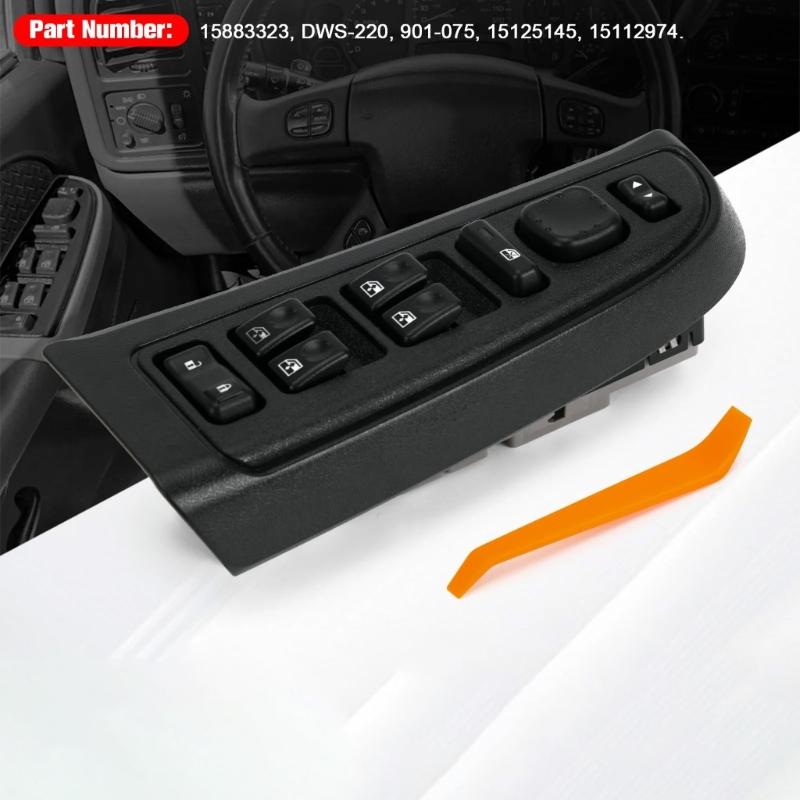 Car Power Window Switches 15883323 10398568 15109670 Electric Power Window Control Switches for 1500 2500 3500