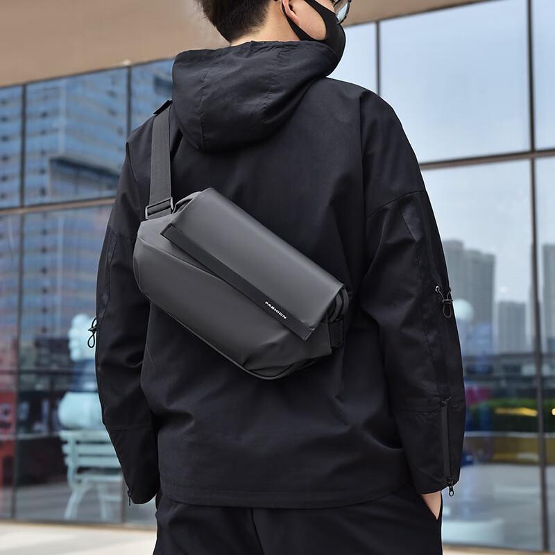 Мужская модная водоотталкивающая сумка через плечо на грудь Lishen