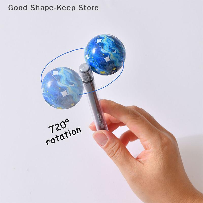 Creative Rotating Planet Pen, Spinning Decompression Pen, Stress Relieve, Gel Pens, Student Stationary
