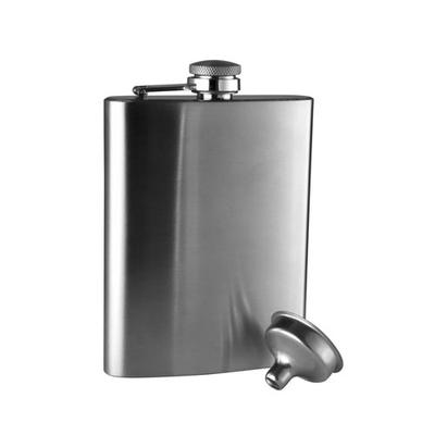 Avanti Hip Flask with Funnel (Satin)