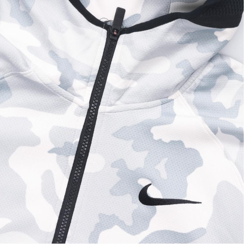 Nike Thermaflex Showtime Full Zip Hooded Camouflage Sports Jacket Men Jacket Wolf-Grey AT4695-012