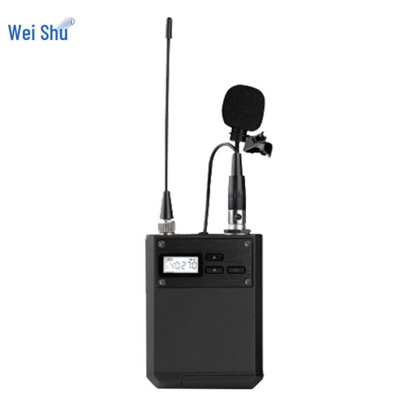 Système de microphone sans fil Weishu DC-10 Professionnel Bande U (Version CN)