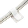 10 White Wire Ties, Space Saving, Multifunctional Cable Management, Suitable for Desktop and Workshop Organization