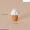 Dollhouse Retro Bedside Lamp Miniature Furniture Decoration
