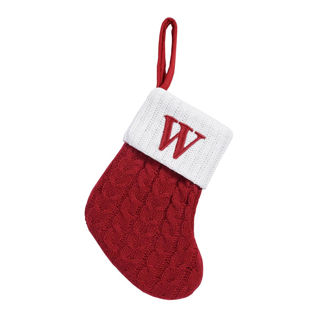 Christmas Exquisite Red Christmas Socks Letter Candy Bag Decoration Gift Bag Christmas Tree Decoration