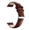 20mm Crocodile Texture Genuine Leather Watch Strap Replacement for Samsung Galaxy Watch Active