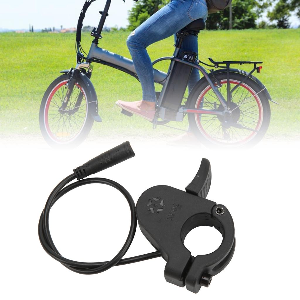 Accelerație de deget mare pentru bicicletă electrică 300X cu conector impermeabil, accelerație de deget mare durabilă stânga dreapta