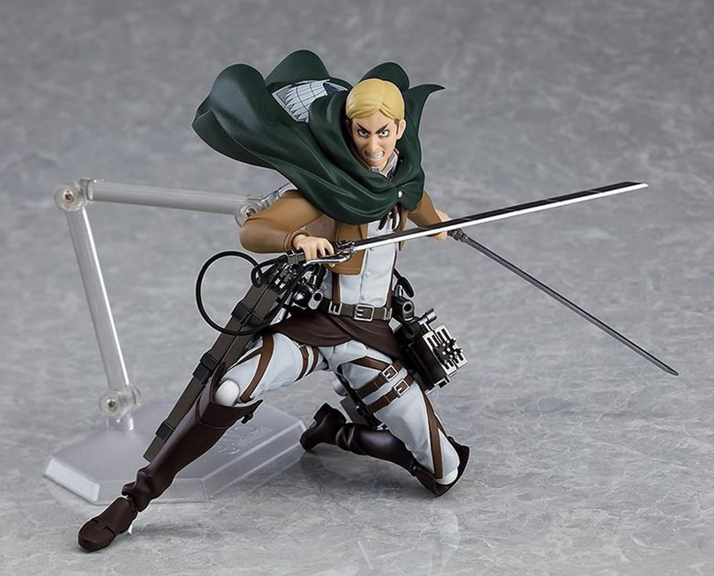 Figma Attack on Titan Erwin Smith malovaná pohyblivá figurka přeprodej 200303 ABS&PVC bez měřítka