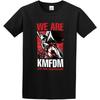 SHENGCHEN KMFDM We Are KMFDM Men's Fashion T-Shirt Black