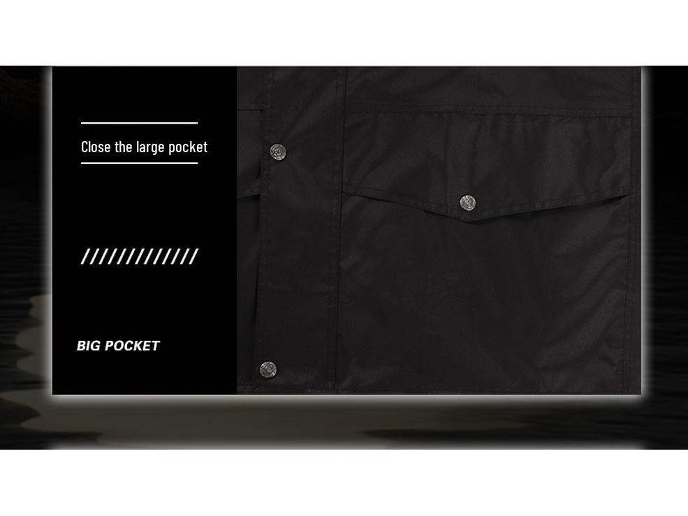 Reflective Waterproof Raincoat & Pants Set for Adults - Outdoor Protective Rainwear