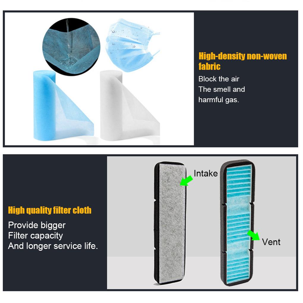 Car Right Left Side Air Conditioning Air Inlet Protective Cover Car Air Vent Filter Cover Car Accessory Model 3