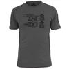 Mens 15m Howitzer Gun T Shirt Military WW1 WW2 Tank