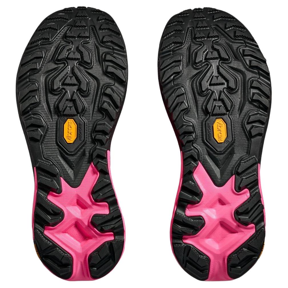 HOKA One One Mafate 5 Miękkie Wygodne Antypoślizgowe Trwałe Niskoprofilowe Buty do Biegania Unisex Buty do Biegania Różowe 1168722-NNR