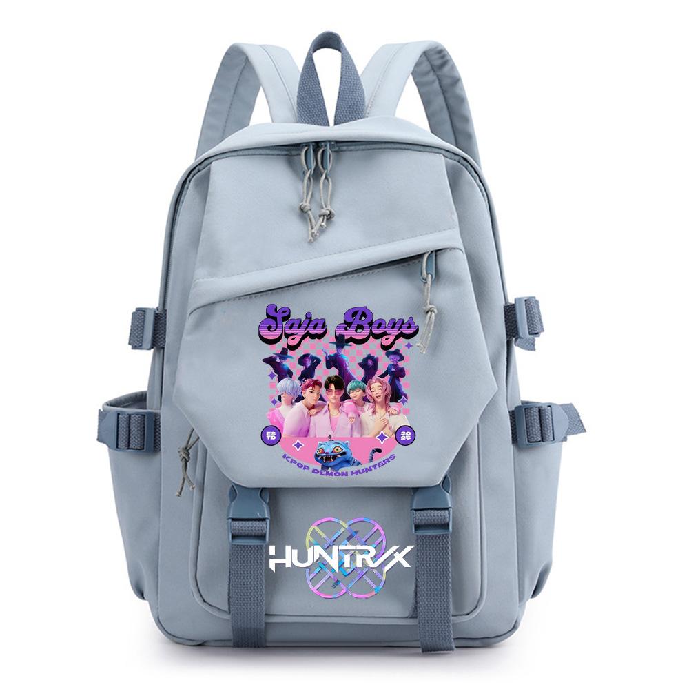 

Anime Cute K-pop Demon Hunters Printed Backpack for Teenager Boy Gril Schoolbag Children Student Bookback Women waterproof Travel Bag Kid Gift Mochila